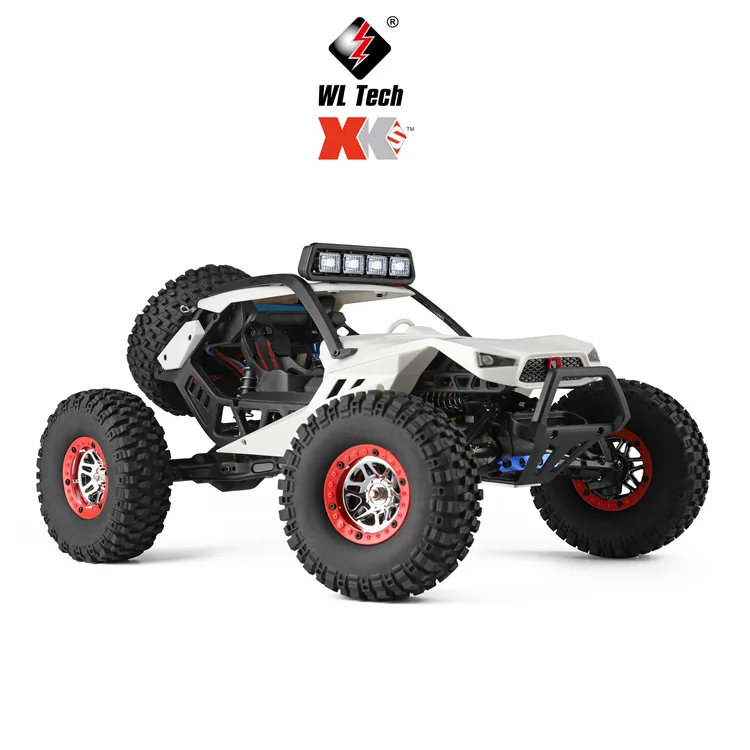RCtown Wltoys 12429 40 км/ч 4WD 1/12 Электрический альпинистский высокоскоростной внедорожный автомобиль моделирования автомобиль дистанционного управления белый