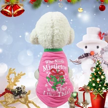 Футболка для собак, одежда для фестиваля, украшения на Рождество, тематическая футболка для собак, одежда для собак, футболка, костюм щенка