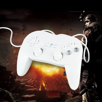 

New Pro Classic Game Controller Pad Console Joypad for Nintendo Wii Remote USA