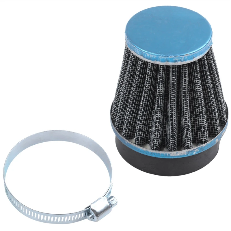 Сменный фильтр для очистки воздуха 60 мм серебристый и черный цвета мотоциклов Honda