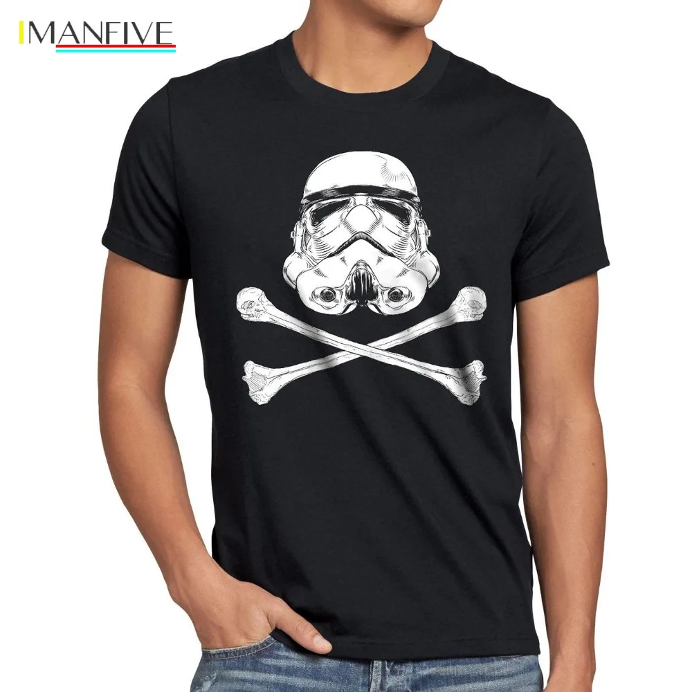 Горячая Распродажа, новая мужская футболка, Trooper Totenkopf Herren, футболка Sturmtruppe, Darth, Stormtrooper, Awake, Luke Vader, забавная футболка с круглым вырезом
