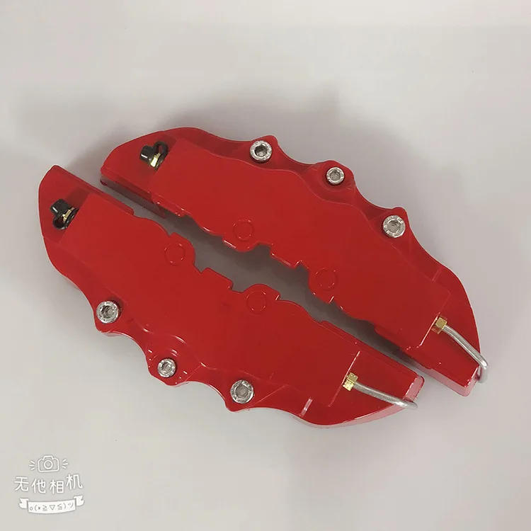 Автомобиль модифицированный каллипер крышка Тормозная крышка Украшение Hubcap 3D украшение тормозов суппорты Abalone крышка
