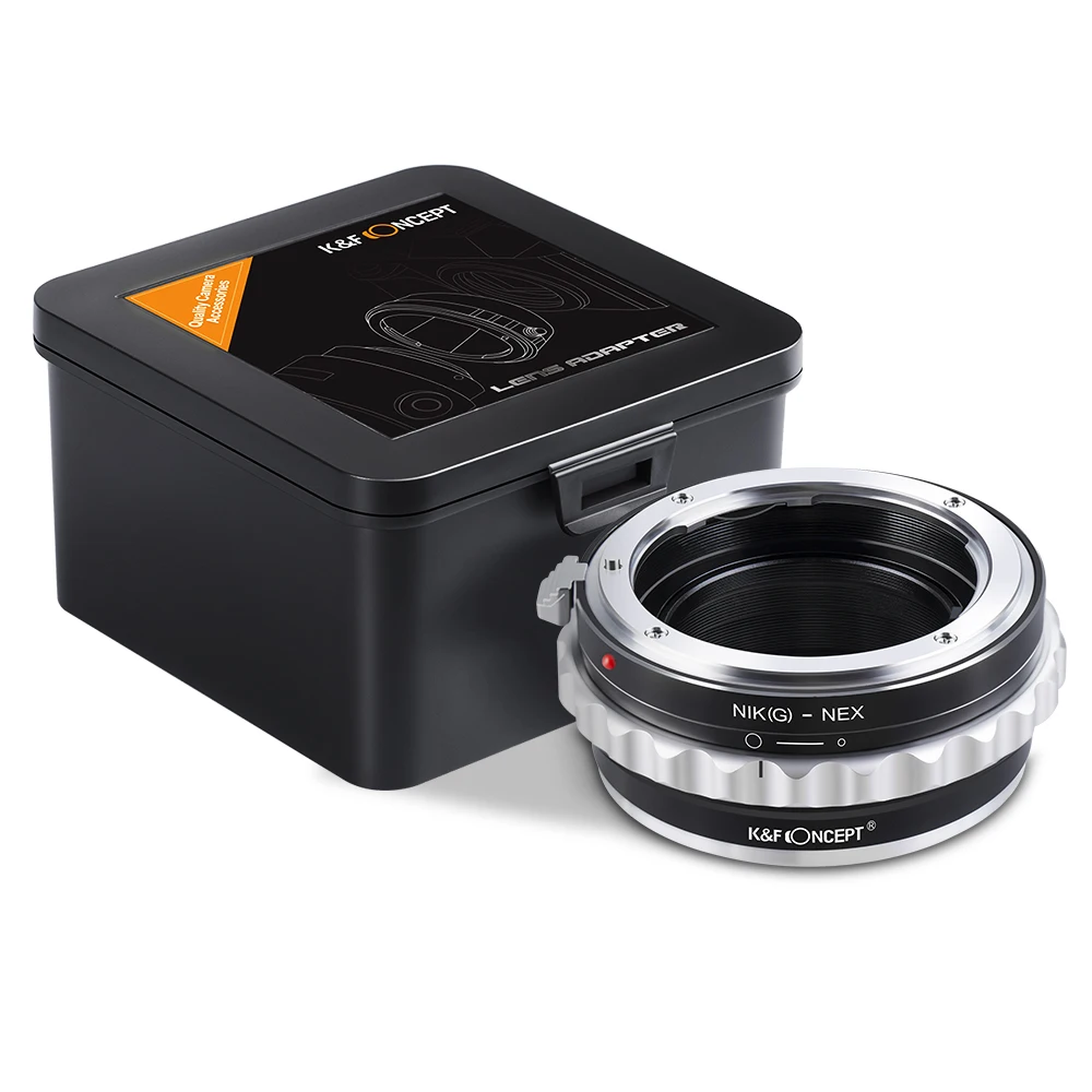 K& F адаптер для крепления объектива для Nikon G к sony E адаптер для Nikon G AF-S F AIS AI объектив для sony E-Mount NEX корпус камеры