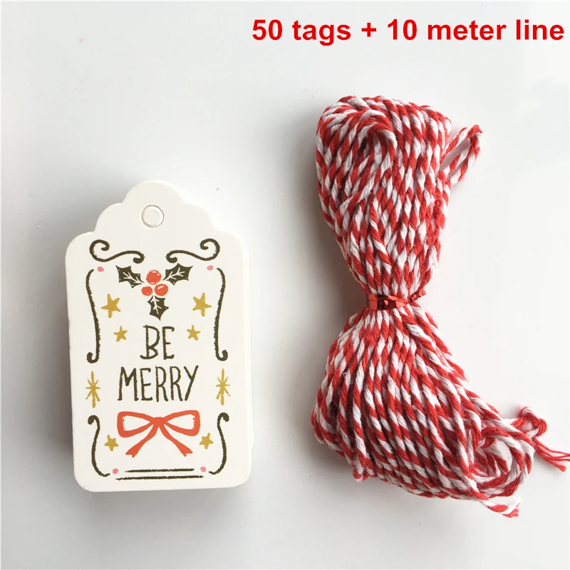 Christmas tags Рождественские украшения для дома, 20 светодиодов, Рождественские елочные украшения, снежные хлопья, светодиодные огни, рождественские новогодние гирлянды, B - Цвет: Christmas tags