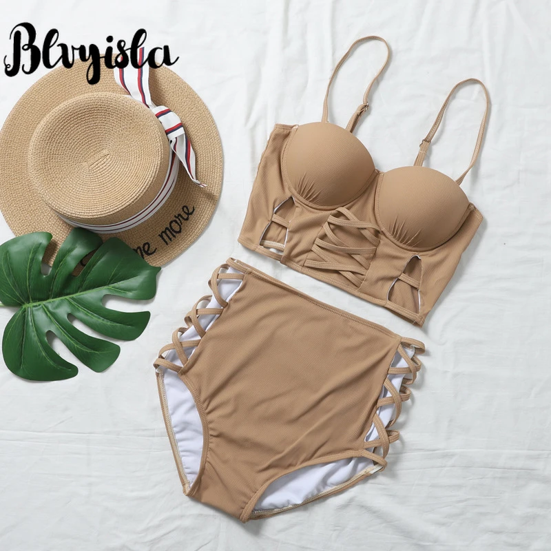 khaki swimwear