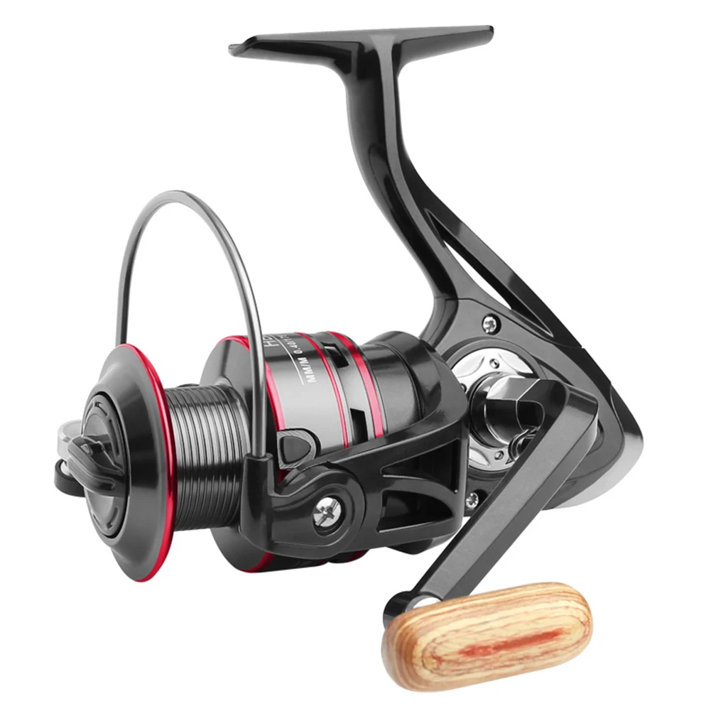 Handle Parts High Toughness Spinning Full Metal Outdoor Durable Rocker Arm Smooth Fishing Reel Saltwater Tackle Tool Freshwater - Цвет: Hb3000