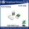 A One Time Positive Disconnect SMD Restore Fuse 1206 3216 0.5A 1A 1.5A 2A 2.5A 3A 4A 5A 6A 7A 8A 10A 12A 15A 20A 30A Fast Acting ► Photo 2/4