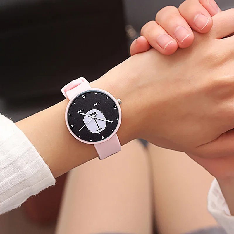 

3D Bear Face Style Women Quartz Watches Children Watch Fashion Child WristWatch Kids Clock Gift for Boys Girls Relogio Infantil