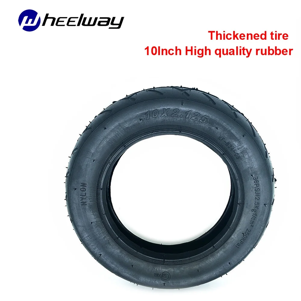 10X2.125 Thick Rubber Tire10 Inch Solid Tire Tubeless 10'➺lance Car Electric Bicycle Package 10x2.125 Scooter | Спорт и