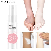 MO тюльпан спрей BB Крем тональный, для придания яркости Отбеливающая увлажняющая основа для лица основа для макияжа красота уход за кожей Прямая поставка