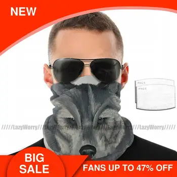 

Realistic Wolf Mouth Face Mask Wolf Facial Mask Pretty Fashion with Filters for Adult Mask