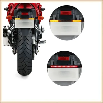 

Universal motorcycle light with tail brake stop turn signal accessories for YAMAHA XV 950 RACER TDM 900 MT-125 MT125 MT-01 V-MAX