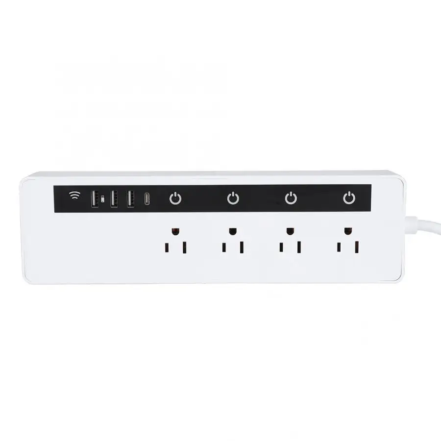Умная розетка Bewinner smart Wifi Switch удлинитель питания для голосового управления-управление умной розеткой через