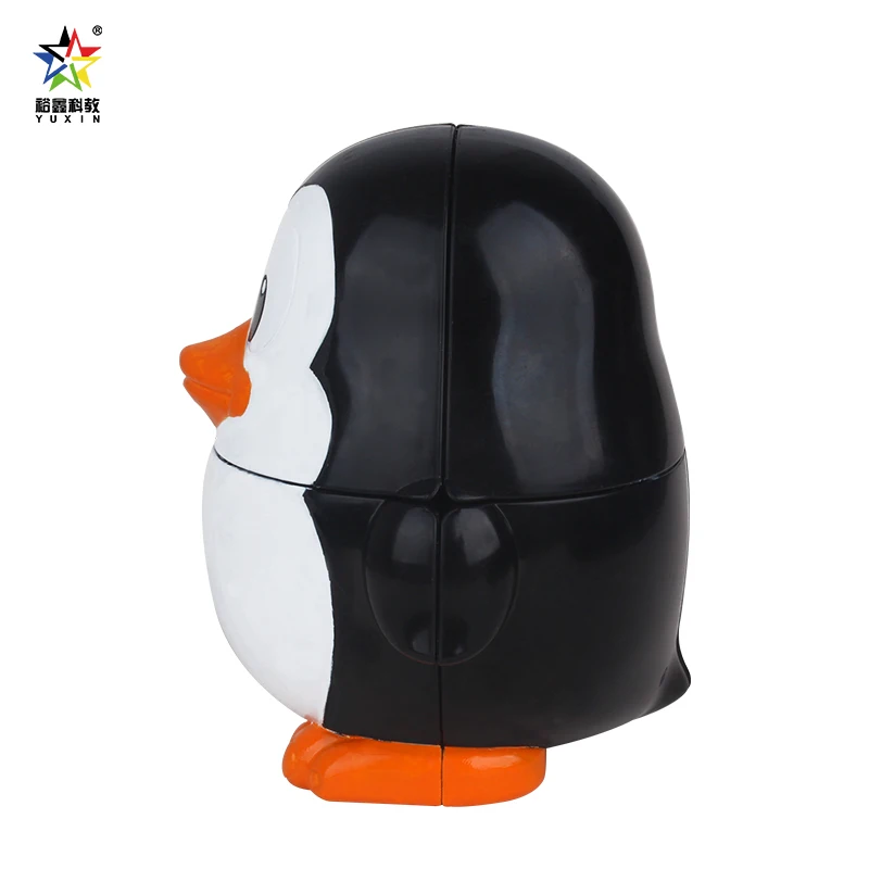 YuXin Penguin 2x2x2 волшебный куб чжишэн 2х2 животные скорость Твист Головоломка Головоломки Развивающие игрушки для детей