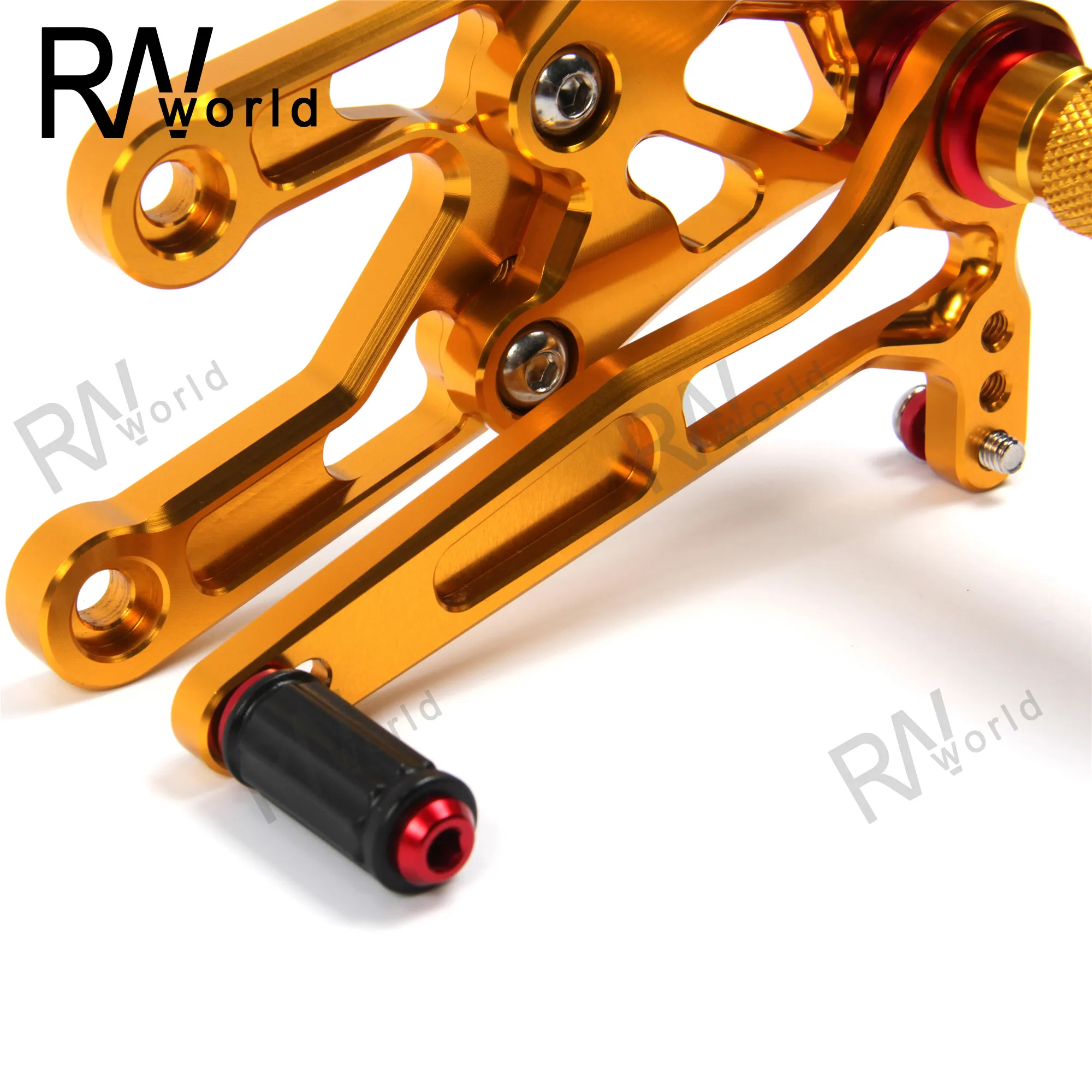 Для HONDA CBR600RR Мотоцикл CNC регулируемый задний комплект Rearsets подставка для ног CBR 600RR