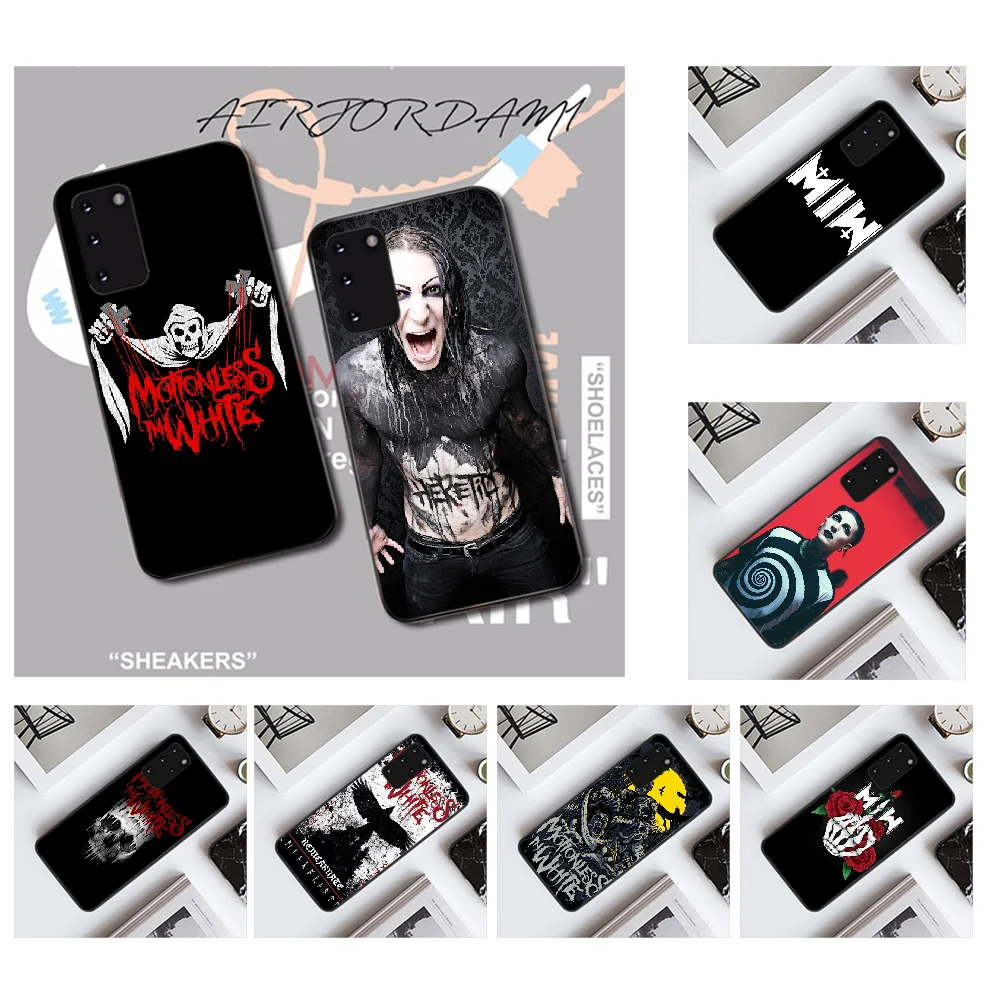 NBDRUICAI Motionless In White MIW Black TPU Soft Phone Case Cover for Samsung S20 plus Ultra S6 S7 edge S8 S9 S10 5G | Мобильные