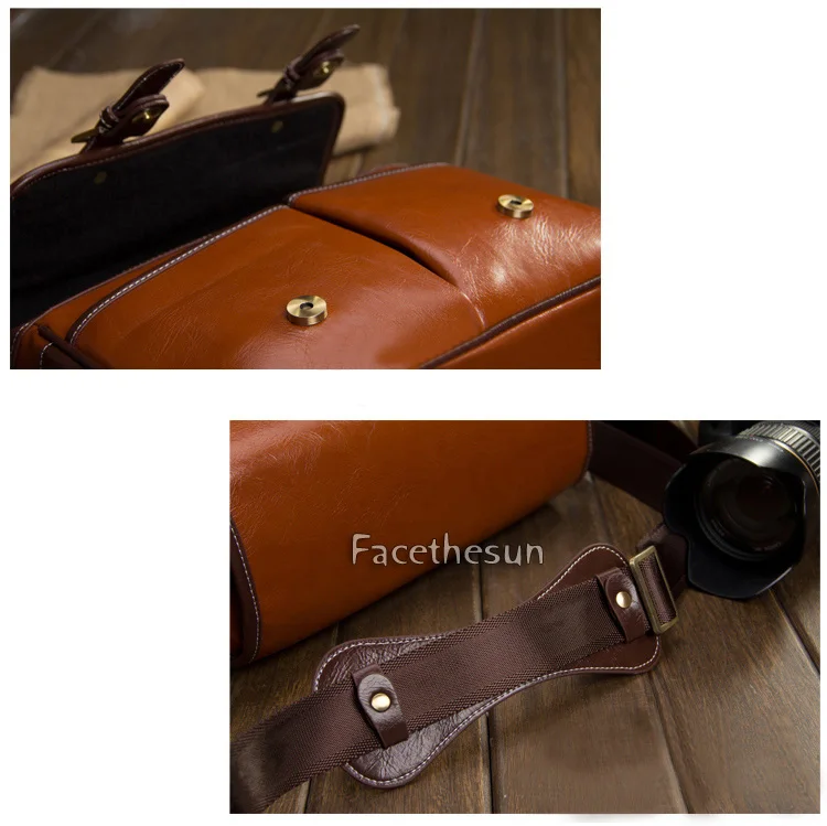 PU Leather vintage camera shoulder bag YYOld -10