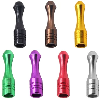 

Mini Style Aluminum One Hitter Bat Smoking Herb Pipe Metal Cigarette Dugout Pipe Tobacco Pipes Accessories
