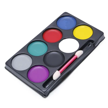 

8 Colors Body Face Paint Kit Art Makeup Painting Pigment Set Safe Practical EM88