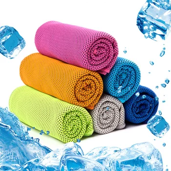

Quick-Dry Ice Towels Instant Cooling Towel Face Ice Cool Towel Microfiber Sports for Outdoor Exercise Sport Ornaments