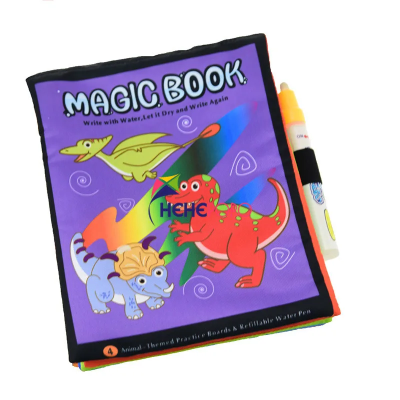 4 цвета хит продаж Детская образовательная Волшебная красочная книга для