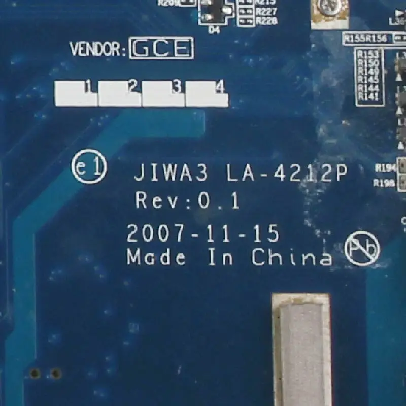 Notebook Mainboard Laptop Motherboard para Lenovo G530 N500 Gl40 Gm45 Ddr2 11s168002740 Jiwa3 La4212p Placa-mãe para notebook - Imagem 5