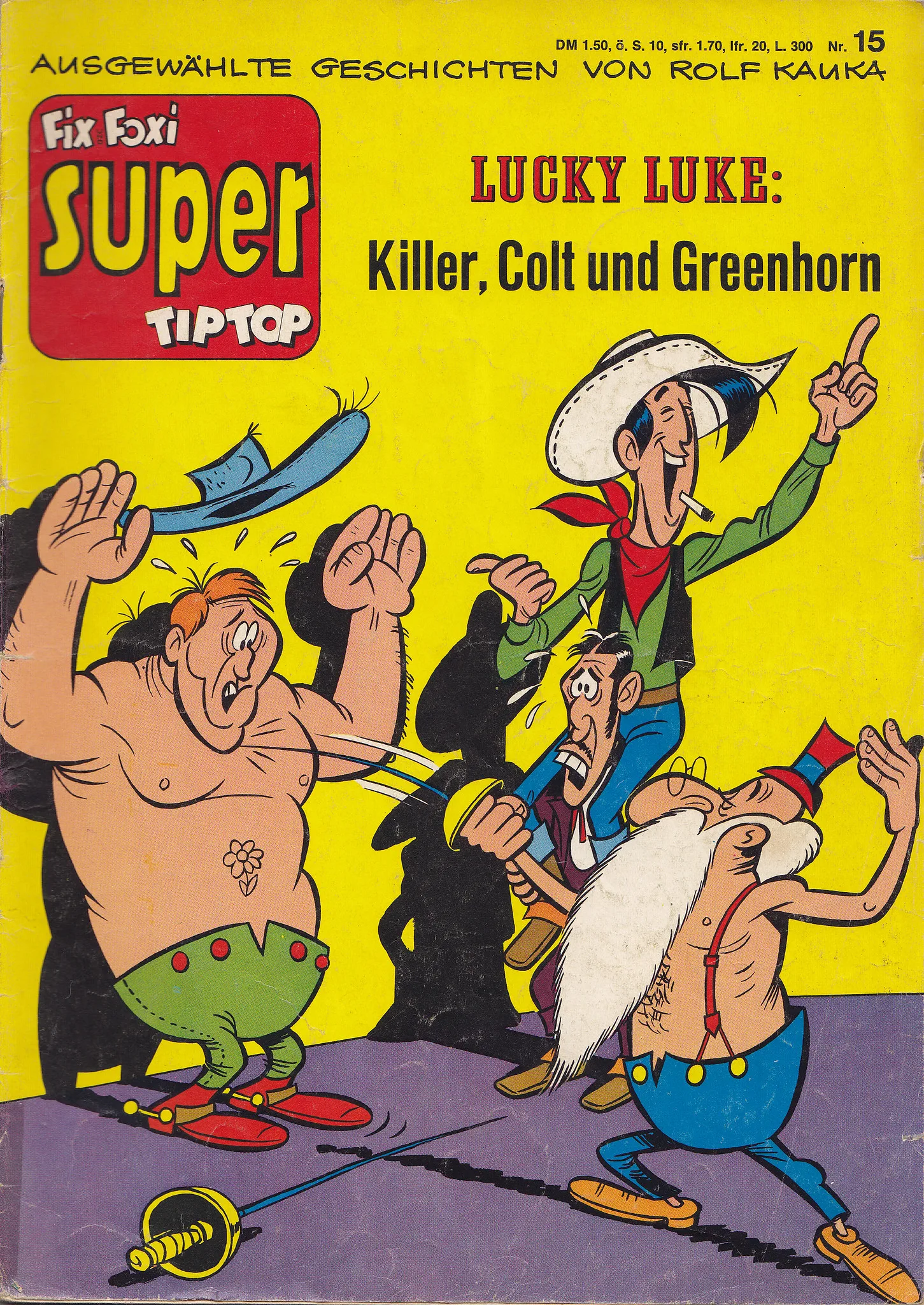 Светло-желтый Lucky Luke Belgain Comics чехлы на холсте Живопись старинный крафт плакаты классические настенные клеящиеся Настенные обои для детской спальни - Цвет: Светло-желтый
