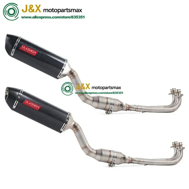 T-max Tmax 500 530 Tmax500 Tmax530 полная выхлопная система мотоцикла средняя Соединительная Модифицированная средняя Соединительная труба