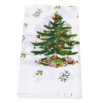 

Christmas Decorations For Home 2020 New Year Disposable Tablecloth Festival Rectangle Table Cloth Tableware Kitchen Table Cover