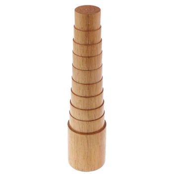 

Jewelry Tool Hard Wooden Round Bracelet Sizing Bangle Mandrel Wire Wrapping Tool Used To Adjust the Bracelet and Measurement