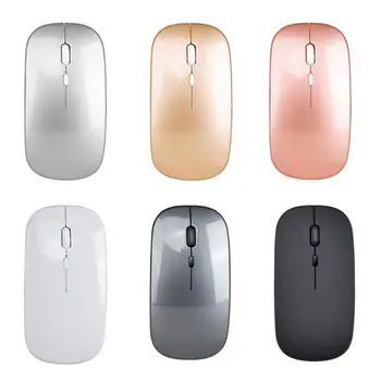 

New Bluetooth 5.0 Rechargeable Wireless Mouse Mice Silent Dual Mode Optical Mouse 2.4G Mute Silent Ergonomic Notebook Mouse