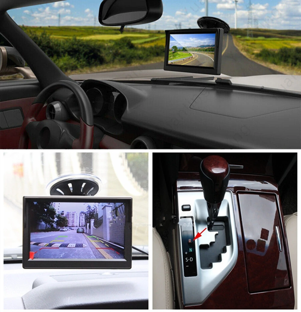 Новинка " TFT lcd камера заднего вида монитор парковочная система HD Автомобильная камера заднего вида для камеры заднего вида с углом обзора 170 беспроводной передатчик