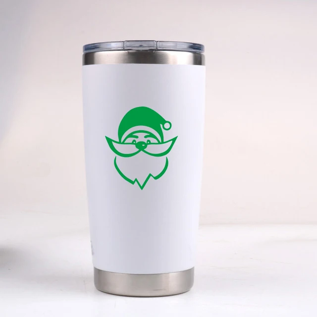 Best Santa Claus Christmas gift for man woman double wall stainless steel mug cup water bottle car cup