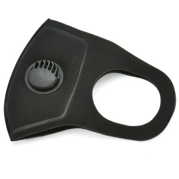 

Dust-proof Washable Adjustable Face Cover Mouth Muffle Anti Dust W/ Breather Valve Reusable Breathable Covers