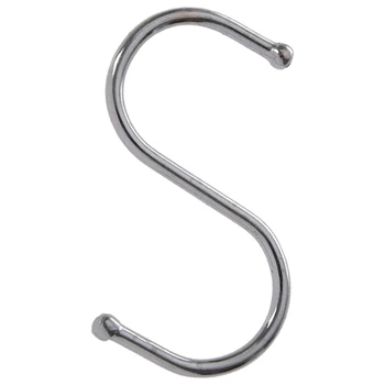 

1 Set Bathroom Footrest Anti-Slip Foot Rest Pedal & 10 Pcs S Steel Hooks Kitchen Meat Pan Utensil Clothes Hanger
