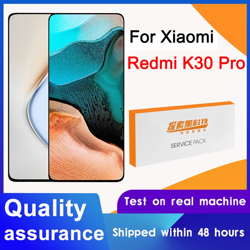 Протестированный сменный ЖК-дисплей 6 67 ''для Xiaomi Redmi K30 Pro Super AMOLED дигитайзер