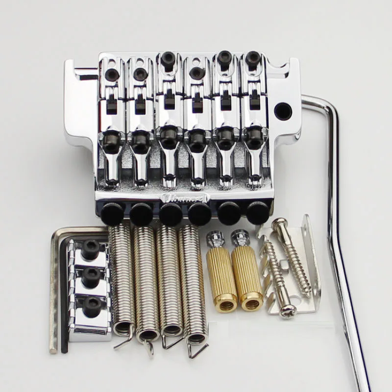 

1 SET EDGE III Electric Guitar Locking Tremolo System Bridge String lock 43MM For IBZ Chrome