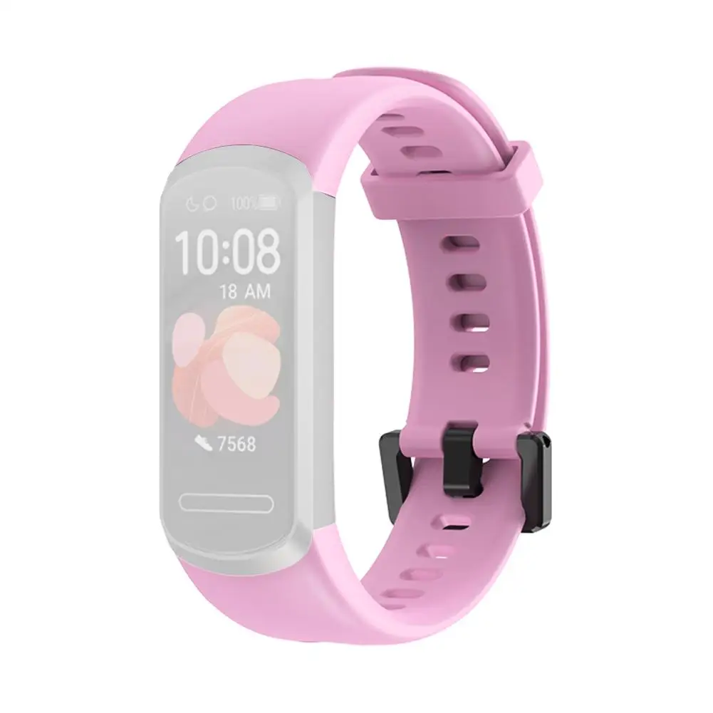 Ремешок силиконовый для Huawei Band 4 сменный браслет наручных часов аксессуары смарт