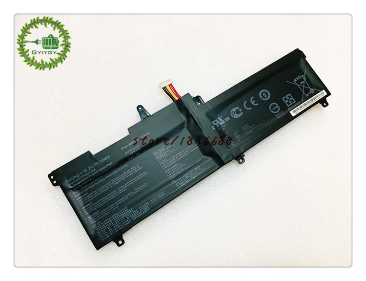 15,2 V 76Wh C41N1541 Аккумулятор для ноутбука ASUS ROG Strix GL702 GL702V GL702VM GL702VS GL702VT GL702VM1A GL702VM-DB71 GL702VMDB71