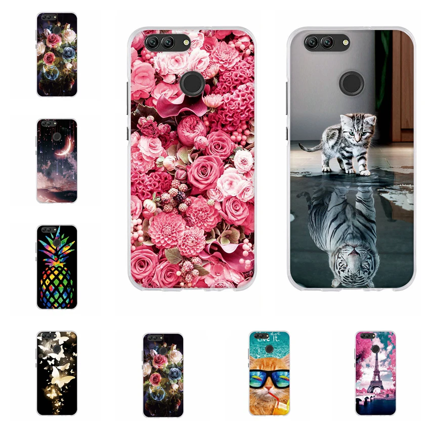 

Soft Silicone Cover Case For Huawei Nova 2 PIC-AL00 5.0 inch Back Phone Case Cover For Huawei Nova2 Shells For huawei nova 2 Bag