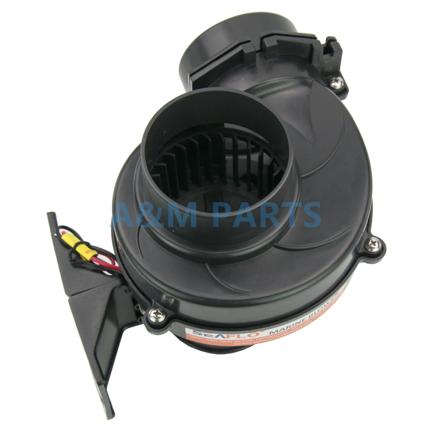 12V Bilge Blower 130CFM Flange Flex Mount Air Ventilation Fan