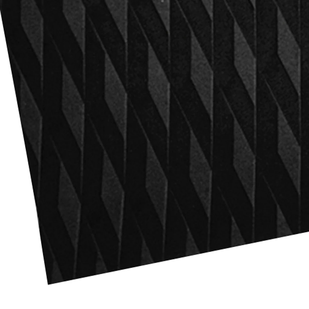 6 Pieces Adhesive Black EVA Surfboard Surf Traction Pad Deck Grip Tail Pad Water Sports Surfing