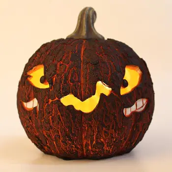

1Pc Pumpkin Shaped Night Light Cute Desktop Lamp Bedside Light (Without Battery)
