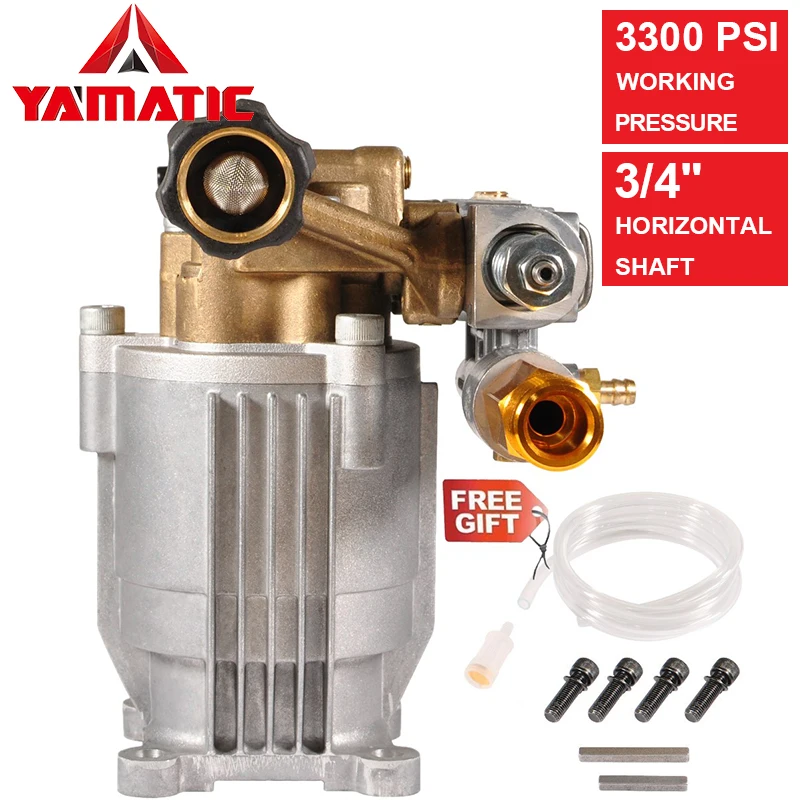 YAMATIC Made in USA Thermal Release Valve for Pressure Washer Pumps Replacement Fit All Axial Cam Pumps 2-Pack 1/4 Inch NPT 