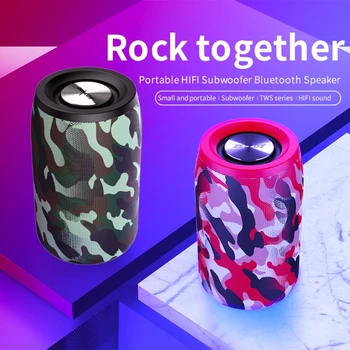 

Bicycle Wireless Bluetooth Speaker Portable Outdoor Mini Loudspeaker Support TF Card AUX Hands-free Calls Subwoofer
