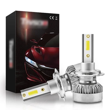 

DC 9V-32V Headlight Bulbs 2PCS LED TXVSO8 H7 110W 20000LM 6000K Lights