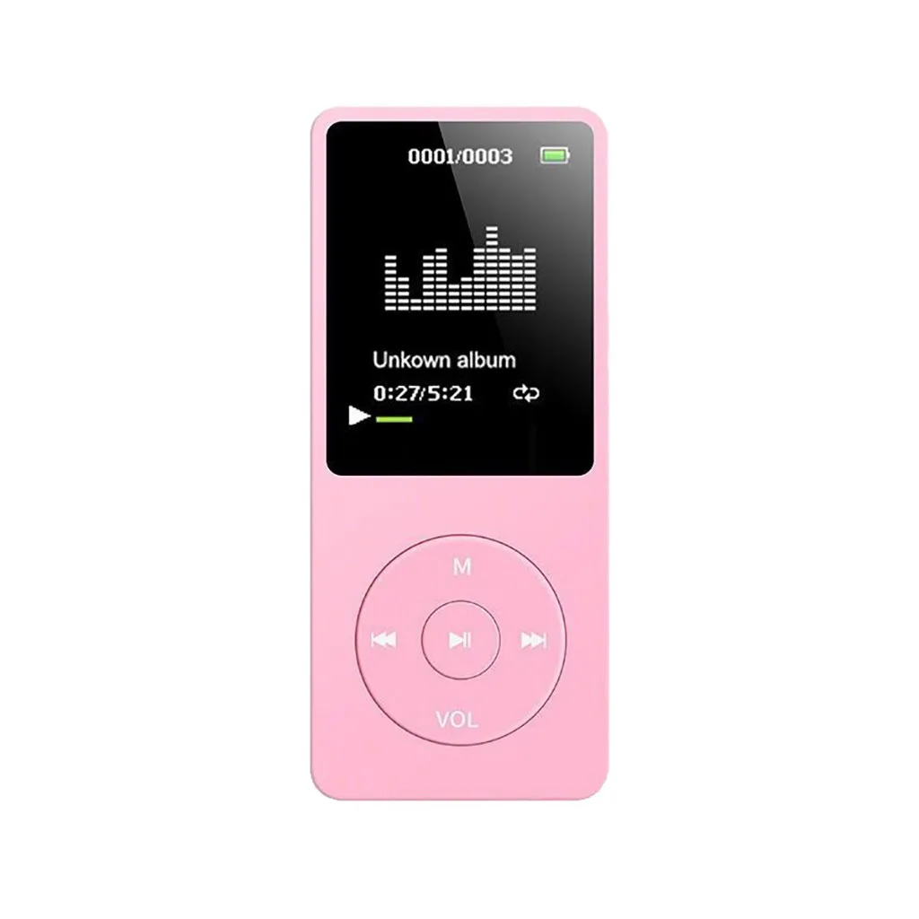 Шумоподавление 70 часов воспроизведения MP3 MP4 без потерь Звук Музыкальный плеер fm-рекордер TF карта# T2