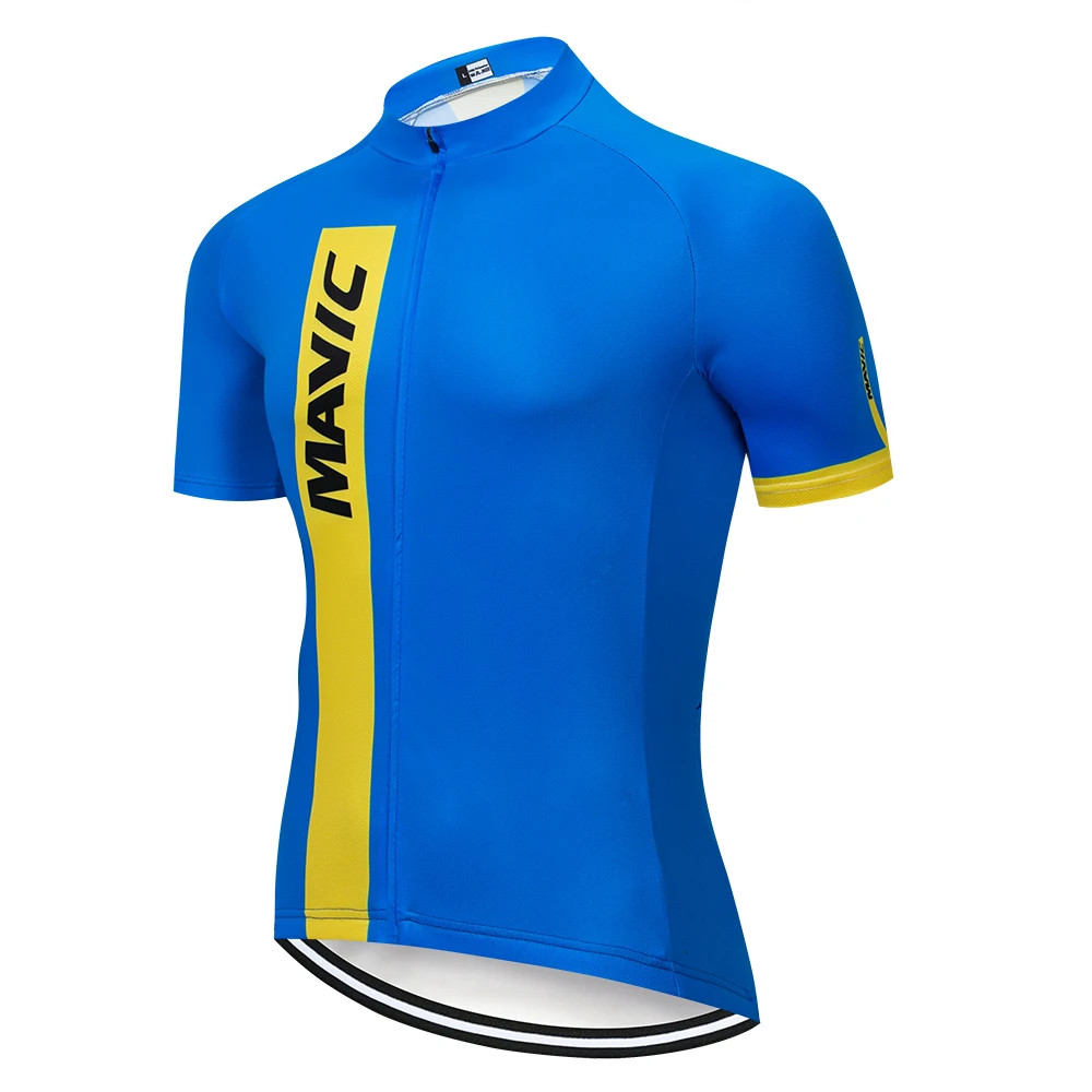 2019 Mavic велосипедная майка Corrida de Bicicleta Do Esporte топы одежда с коротким рукавом для