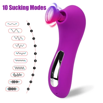 12cm Small In Pocket Sucking Vibrators for Women Masturbator Clitoris Sucker Nipple Anal Toys Oral Adult Product Erotic Sex Shop 2