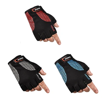 

Outdoor Glove Bike Bicycle Riding Climbing Accessories Cycling Gloves Half Finger Breathable Quick Drying Sunshade
